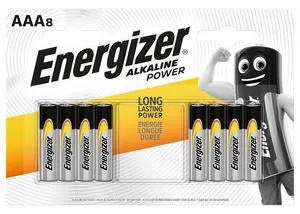 Batterie Alkaline Power, AAA (Mikrostift), 8 Stk., ENERGIZER